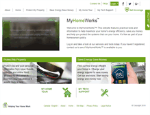 Tablet Screenshot of myhomeworks.com